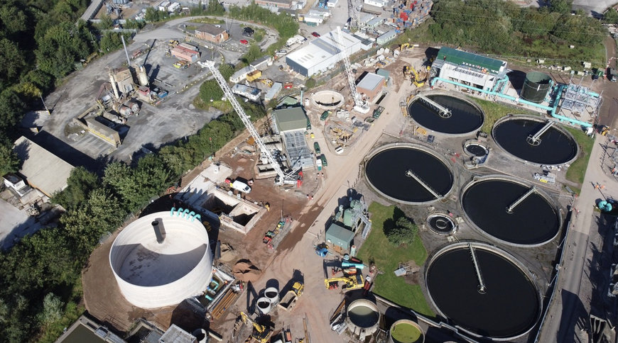 United Utilities invests £77M at Burnley wastewater treatment works